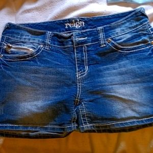 Reign jean shorts